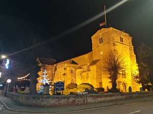 St Leonards Church, Southminster Christmas Tree Festival 2021